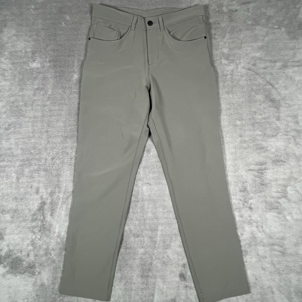 Panama Jack Pants Mens 32X32 Green Chinos Performance Tech Stretch Straight Leg - Picture 2 of 9